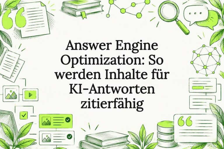 Dekorative Titelseite zur Suchmaschinenoptimierung