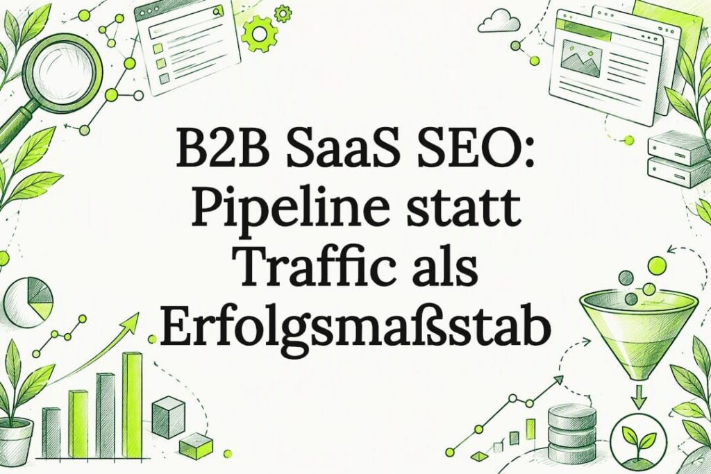 Titelbild für B2B SaaS SEO-Artikel