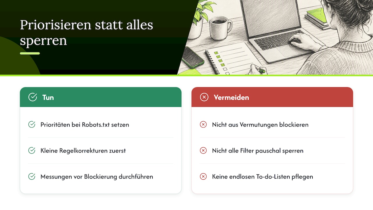 Persönliche Perspektive: Priorisierung statt endloser To-do-Listen — overview diagram